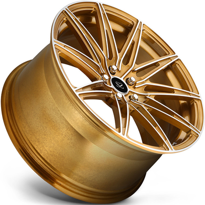 カスタマイズされた青銅色の19そして20 1 - 5x114.3のLexus RCのための部分によって造られる合金の車輪