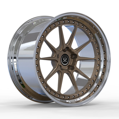 アストンマーチン・V8ヴァンテージは2部分20のアルミ合金の車輪の縁の注文のボルト パターンを造った