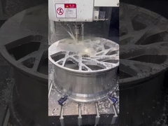 22x 10.5注文のサテン黒い1-PCはBMW x6 2022年のための縁を造った