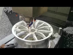 ポルシェの無光沢の黒いカスタマイズされた設計A6061贅沢な車のための1部分の車輪