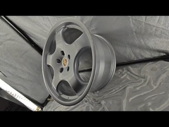 ポルシェ991 ワイドボディ 20x8.5 と 20x11 シルバー カスタム 1-PC 鍛造 輪