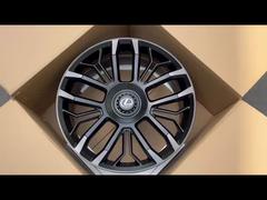 カスタム鍛造1ピース鍛造リム サテンブラック レクサス用