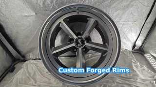 18 インチ 5x114.3 カスタム 2 PC 鍛造リム