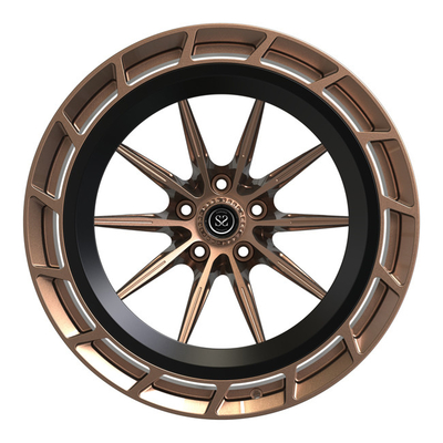 Monoblock 21inch 1のPCの部分はAudi RS6 4Gのためにアルミニウム サテンの青銅色の車輪を造った