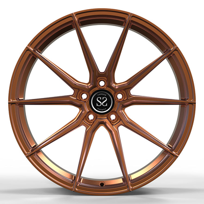 青銅色の造られたMonoblockは車輪19x8.5 19x9.5 5x112のベンツC43に縁を付ける