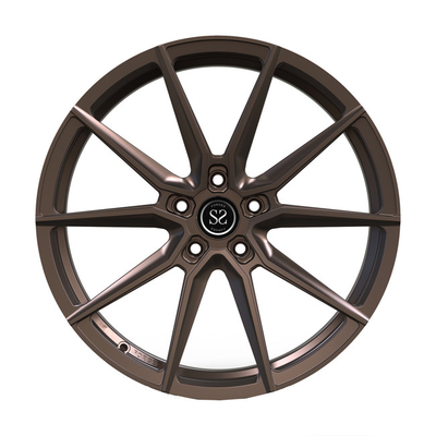 暗い青銅色ディスクはAudi S4 Monoblockのための1部分の車輪19inch贅沢な縁を造った