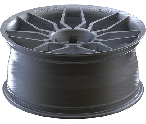 5x150 18インチ1 -部分の光沢の黒はトヨタLexus LX570のためのアルミ合金の車輪の縁を造った