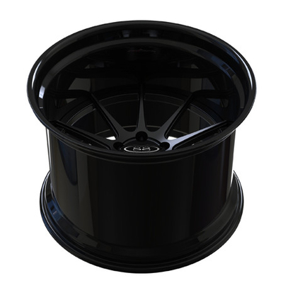 コルベットのための造られた車輪の深い皿を磨く極度の凹面の習慣広い20x14