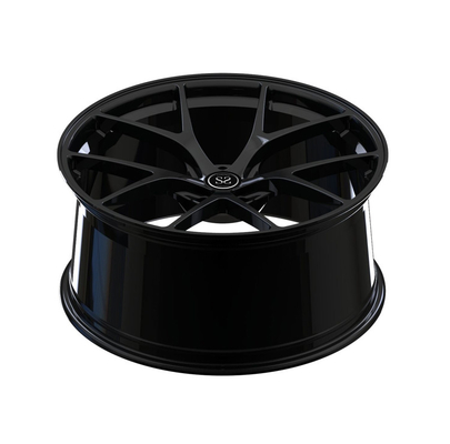 Monoblockの光沢の黒はFX Aluの合金のための22インチの車輪5x114.3を造った
