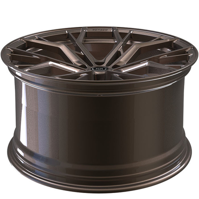 マットの青銅色の1部分は22インチの車輪をAuid RS5 5x112のための注文の縁造った