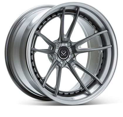 倍5は合金がGガラスのための20cm 5X112に縁を付ける3部分によって造られた車輪を話した