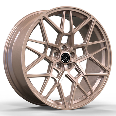 23inch 23x10凹面のMonoblockは1部分車輪のローズの金によって造られるレーンジャーの粗紡機Svrに縁を付ける