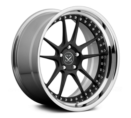 20inchベンツ/ぐらつかせた19x9.5 20x11のためのポーランドのカスタマイズされた造られた合金の縁