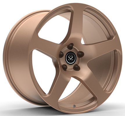 Monoblockは1部分の車輪ムスタングGT 19inchの凹面の暗い青銅のための縁を造った