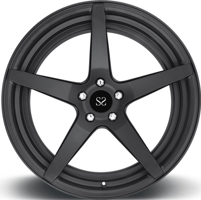 19inch 1部分は車輪を縁を付ける贅沢なAudi S4 Monoblockのための暗い青銅色ディスクに造った