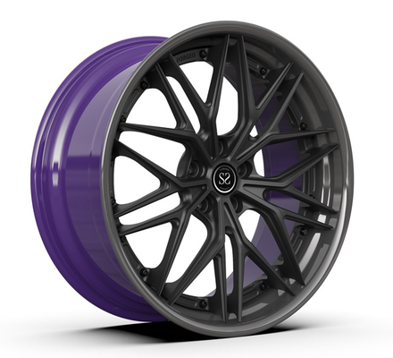 5x112は暗い砲金のためのMonoblockの車輪を磨いたBMW 5の縁20inchを造った