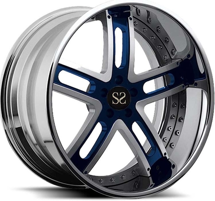 磨かれた唇2PCは縁の車輪20x11.5 20x12の黒によって機械で造られた表面を造った
