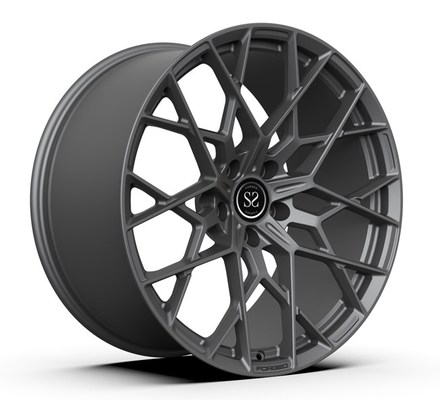 Monoblockは22inch 22x10.5 22x11.5がポルシェ・カイエンの車輪をぐらつかせた無光沢の黒い縁を造った