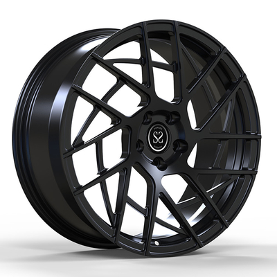 黒い注文の1部分によって造られるMonoblockは車輪T6 22x9.5 5x120に縁を付ける