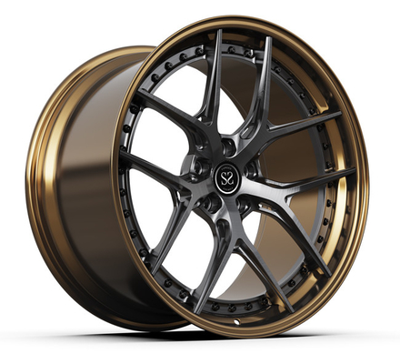 BMW オディ ポルシェ ブロンズ スポーク 18インチ 5x112合金