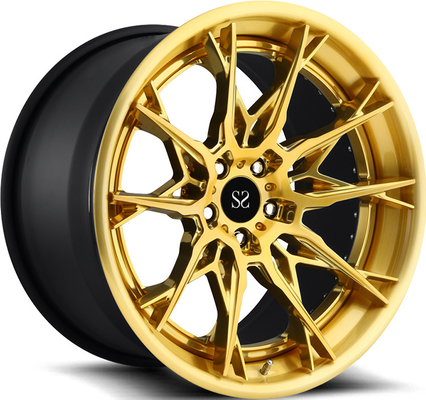 18インチ 2pc 鍛造合金輪 5x100 5x105 5x112 5x120 ポルシェマカンのカスタムリーム