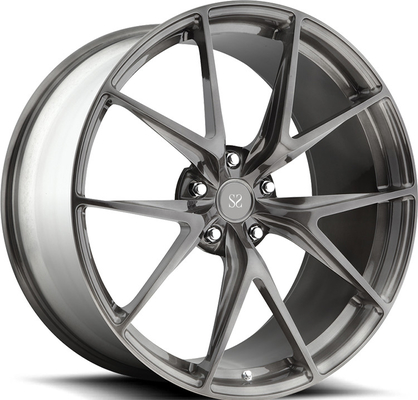 BMW M2 5x120 シルバーマシン フェイス 18 19 20 21 22 インチ 1PC 鍛造合金カスタムホイール