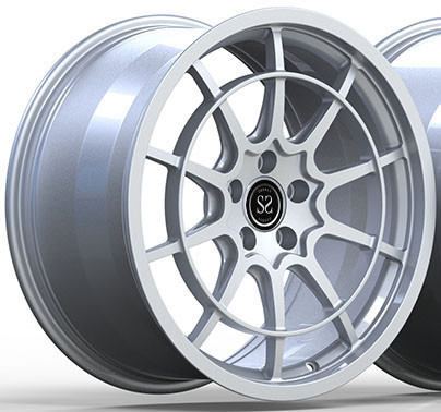 21x11 カスタム 1PC 鍛造 アルミ合金輪 シルバー オーディ Rs6 C7 2013年