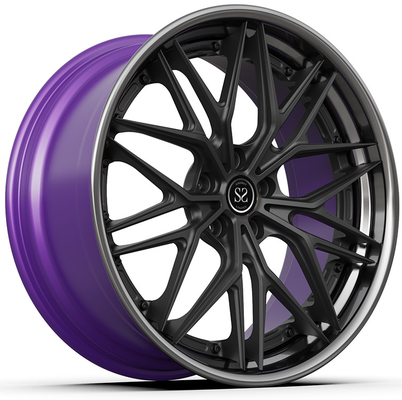 メルセデス・ベンツEクラス212 2013年 19x8.5 19x9.5 カスタム2PC鍛造リーム
