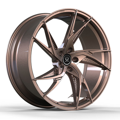 9.5Jx20 そして10.5Jx20 オーダーメイド サテン ブロンズ 2PC 輪 BMW M2 2016年