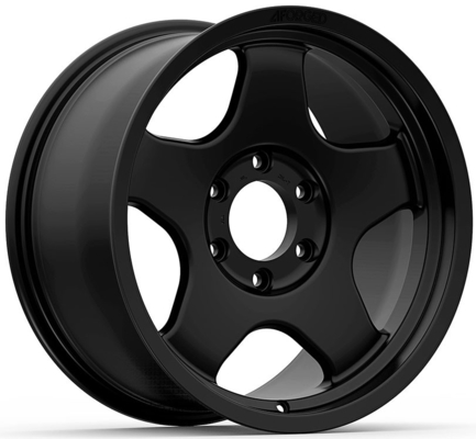 メルセデス・ベンツ Vクラス 18x7.5 サテン 黒 カスタム鍛造 1PC リム