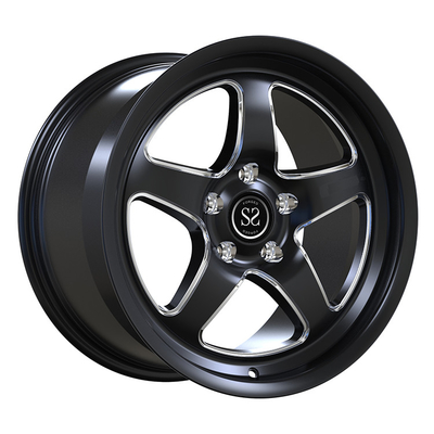 アウディ A6 C8 2018-2023 20x8.5 グラスブラック 磨き 1 パーツ 鍛造 フレーム