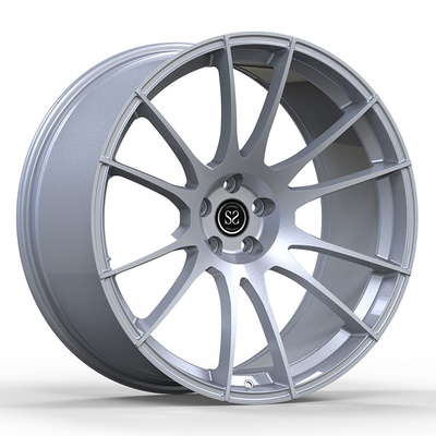 9Jx19 ET45/11.5J x19 ET56/5x114.3/70.5 シルバー カスタム 鍛造 輪 モンスタン 350