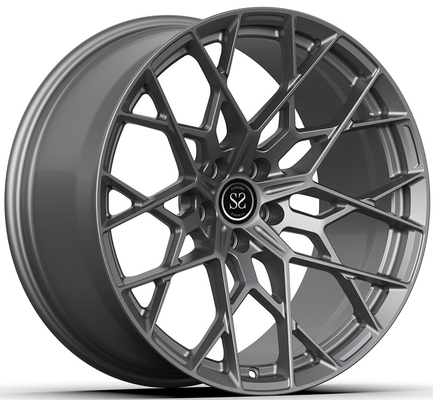 灰色 1 パーツ 鍛造車輪 20x7 と 20x10 ポルシェマカンのために 2025