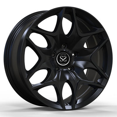 VW ID バズ カスタム鍛造2PCリム 22x9.0と22x10.5 サテンブラック