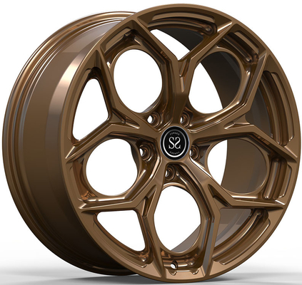BMW 840i 2021 用アフターマーケットスタイルサテンブロンズ 21x9.5 および 21x10.5