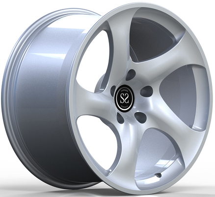 20×9と20×10 輝く銀 1 パーツ 鍛造車輪 ポルシェ マカン S 2017-2022