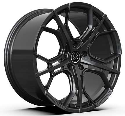 21×9.0と21×10 サテン 黒 サテン 黒 鍛造 輪 Benz CLS