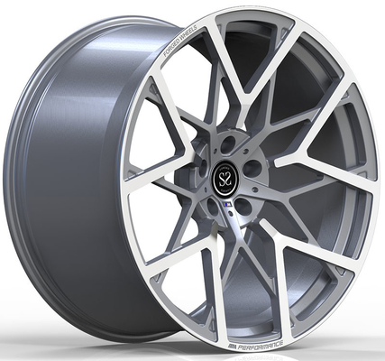 21x10ET15/21x11ET28/5x112/66.6 灰色 機械加工 面 鋳造 輪 BMW M5 f90