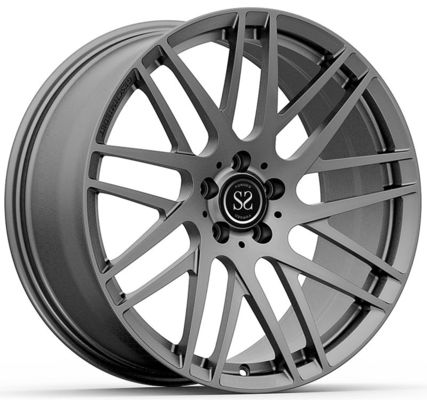 ライトグレー 1PC 鍛造車輪 ブラバススタイル 22x9.5 と 22x11.5 AMG GT43