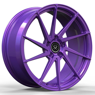 Audi TT 19x9.5 Purple Custom 1-PC Forged Rims