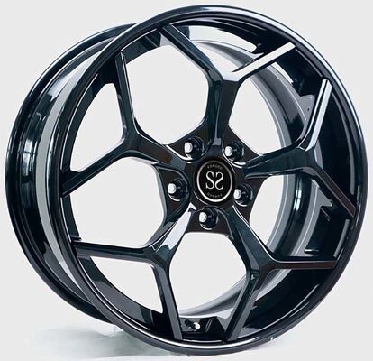 24x10 and 24x12 Gloss Black 3-PC Rims for 2021 ランボルギーニ ウルス