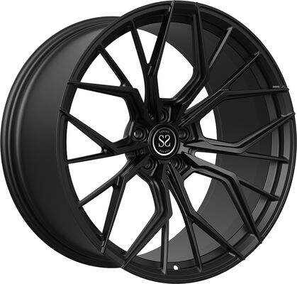 BMW M3 2017用 20x9.5 および 20x10.5 サテンブラック カスタム 1-PC フォージド リム