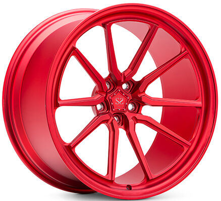 オーダーメイド スパイとキャップ レッド 1 パーツ 鍛造車輪 17 