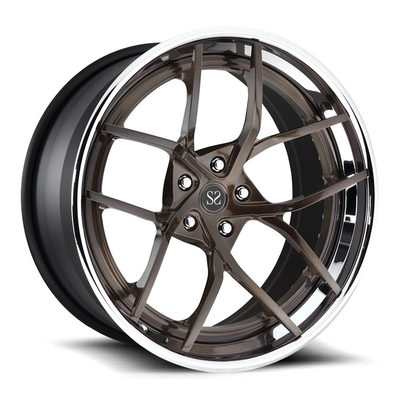 3ピース 19インチ フォージドリム フォード マスタング用 5x114.3 イエローアロイリム 19インチ アロイリム