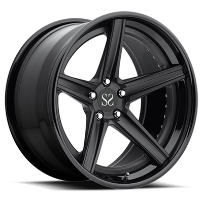 光沢の黒120.65mm PCDはレクサス・IS 5x114.3のための19インチの合金の縁Monoblockを造った