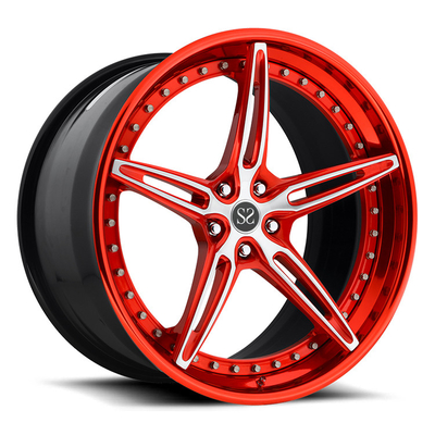 カスタム3PC鍛造リーム 19x9.0と19x12 モンスタン 350チェーシー 20