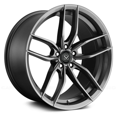 GTR日産のためのハイパー銀製の2部分によって造られる合金の車輪