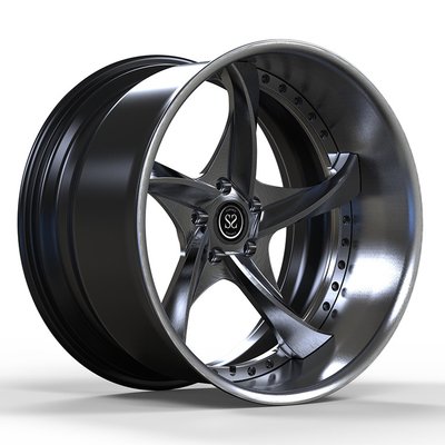 ランボルギーニカスタム20インチ2ピースビッグリップ鍛造ホイールリム5x120