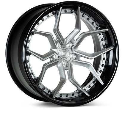 キャデラック フェラーリ5x120はH-PCD 5X114.3の車輪A6061 T6の合金を造った