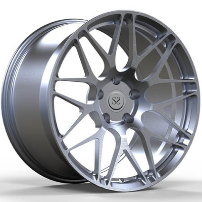 マットは黒いmonoblockの合金に縁を付ける911ターボS1部分20のインチ20x9 20x11.5にぐらつかせた造られた車輪をブラシをかけた